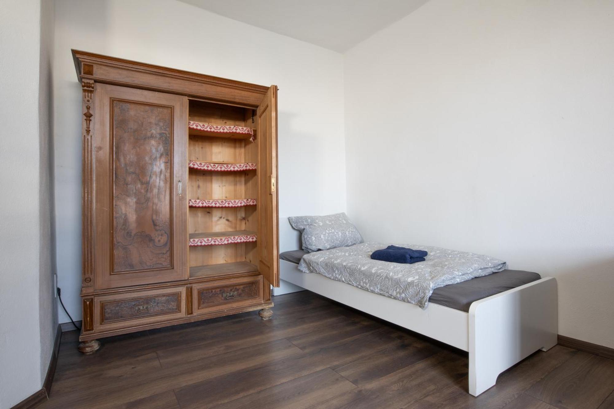 Urige Wohnung Mit Zwei Betten Und Genialer Kueche Mugeln Exterior foto